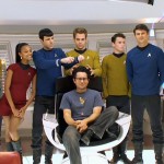 J.J. Abrams e il cast del suo primo Star Trek