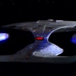 L'Enterprise-D che si vede attualmente in TV e nei DVD