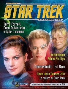 Copertina Inside Star Trek Magazine 156