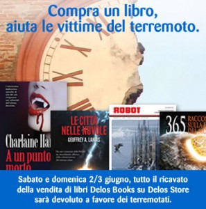 Compra un libro, aiuta le vittime del terremoto.