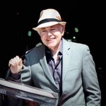 Walter Koenig durante la cerimonia