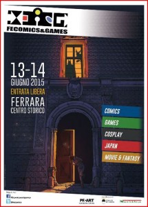 Il poster di FEcomics&games 2015