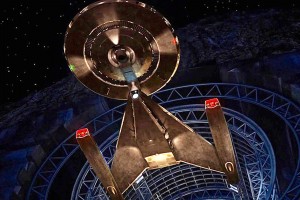 La U.S.S. Discovery, protagonista dell'omonima serie, in via di realizzazione.